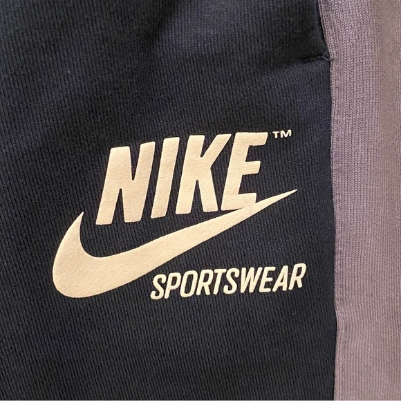 NIKE Sportswear Color-Block Fleece Lined Jogger Pants Size Medium-Unisex - Picture 3 of 9